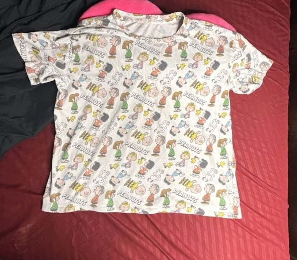 Snoopy Peanuts T Shirt girls Size XL